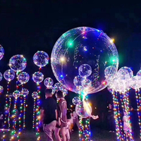 Bobo flash Led pour la décoration de fête, avec lumière clignotante