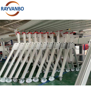 बिक्री के लिए उपलब्ध कार्यशालाओं के लिए इंजन मोटर गियरबॉक्स के साथ आउटडोर इनडोर पोर्टेबल एल्यूमीनियम मिश्र धातु गैन्ट्री क्रेन 1 टन से 5 टन तक - Product Image 6