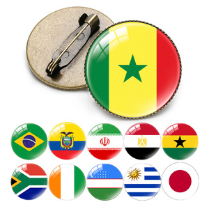 Broche drapeau <span class=keywords><strong>de</strong></span> la République démocratique du Congo, épinglette rétro, broche pays du monde, cadeau fantaisie, souvenir pour les voyageurs et les amoureux - Product Image 6