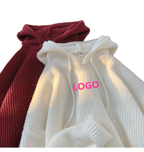 Sweat-shirt et hoodie pour homme en coton brodé, coupe décontractée, vêtements décontractés personnalisés - Product Image 1