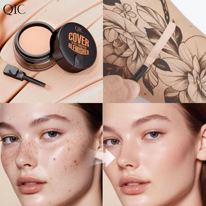 Crème Correctrice Q528 Maquillage Cosmétique Naturel pour Cernes, Tatouages et Cicatrices – <span class=keywords><strong>Fond</strong></span> <span class=keywords><strong>de</strong></span> <span class=keywords><strong>Teint</strong></span> Waterproof pour Peaux Mixtes - Product Image 3