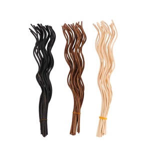 Customized Fragrance Curly Stick Natural Essential Oil Wooden Rattan <b>Reed</b> <b>Diffuser</b> Wave Sticks Home Decoration Free Sample - Product Image 3