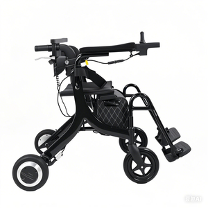 Rollator plegable eléctrico con asiento Andador Silla de ruedas Ligera - Product Image 4