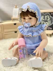 Muñeca Reborn <span class=keywords><strong>de</strong></span> Silicona <span class=keywords><strong>de</strong></span> 50 cm, Modelo Hada con Ratón Spike, Bola <span class=keywords><strong>de</strong></span> Platino, Látex y NPK, Juguete <span class=keywords><strong>de</strong></span> Peluche - Product Image 6