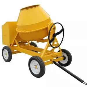 Hand-pushed small construction site mixing equipment, mobile mixer, mud mixing equipment