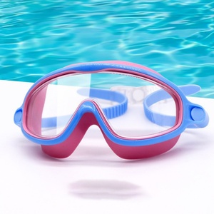 Large Frame High Definition Anti-Ultraviolet Swimming <b>Goggles</b> for Children Waterproof and Colorful New Release - Product Image 4