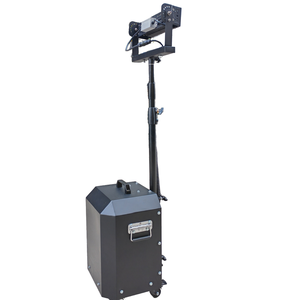 3M alta visibilidade móvel LED <span class=keywords><strong>Light</strong></span> Tower Mini-tipo com mastro telescópico bateria IP65 recarregável para iluminação exterior - Product Image 1