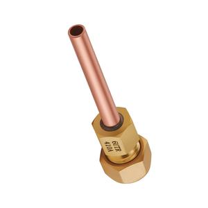 Vanne de charge en laiton série TCJ pour systèmes de réfrigération et de climatisation, compatible HCFC/HFC, certifiée PED - Product Image 2