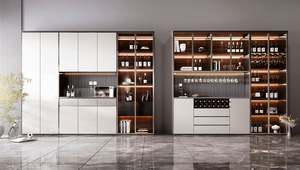 Buffet de salon en bois massif de qualité supérieure - Buffet de restaurant robuste - Product Image 5