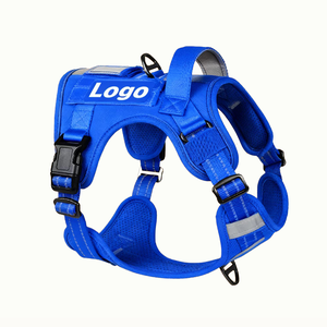 Personalizzabile Camouflage tattico canottiera imbracatura mimetica in Nylon resistente per cani grandi e grandi con Patch personalizzate - Product Image 4