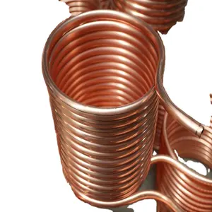 Air Cooled Copper Tube Condenser Coil Heat Exchangers coil pipe tube price