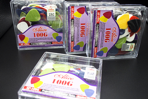 Custom Logo 100 Stks/doos Elektrische Akoestische Muziek Picks Plectrum Alice Gitaarplectrums Te Koop - Product Image 4