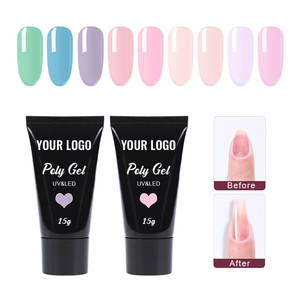 Muestra Gratuita de Gel Poly de 15 ml, Marca Personalizable, Belleza Limpia, No Tóxico, Libre de Crueldad Animal, Secado Rápido para Salón y Hogar - Product Image 1