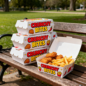 Caja para llevar <span class=keywords><strong>Shawarma</strong></span> de crema texturizada de alta calidad, entrega rápida, diseños Premium, caja de papel Mooncake de moda para postres - Product Image 1