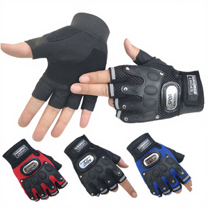 Guantes Tácticos Transpirables de Invierno Aofeite, Medios Dedos, Unisex, para Ciclismo/Motociclismo, Deportes, Fitness, Spandex/Algodón - Product Image 4