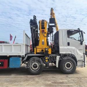 رافعة شاحنة هيدروليكية 1SUZU GIGA 8X4 بحمولة 20-25-35 طن مع ذراع قابل للطي، رافعة تلسكوبية مثبتة على الشاحنة للبيع - Product Image 4