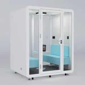 Bon prix Cabine de réunion industrielle mobile Cabine insonorisée Cabine de bureau acoustique Cabine téléphonique de travail Cabine téléphonique publique