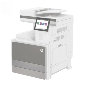 惠普打印机，配有28PPM彩色激光打印机管理MFP E78528dn低速打印机 - Product Image 3