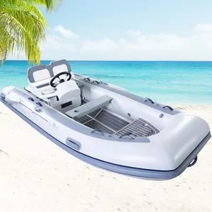 Diskon Besar Deep V Aluminium Rib Boat Sport Rib Boat 420 dengan Mesin Trailer Boat