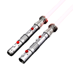 <span class=keywords><strong>Sabre</strong></span> <span class=keywords><strong>laser</strong></span> double lame en métal de haute qualité, modèle P-042, marque Cowrie, Darth Maul SE, 12 couleurs, livraison gratuite (FOC), <span class=keywords><strong>jouet</strong></span> blaster - Product Image 1
