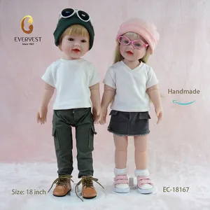 Top selling cheap 45 cm doll customized american girls doll 18 inch pretty pictures