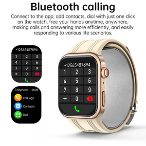 Montre connectée K2 Health 2026 avec pompe à air, ECG, écran AMOLED, détection de chute SOS et soins à distance - Product Image 3