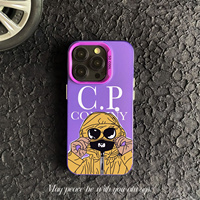 Coque de Téléphone Tendance de Designer pour iPhone Xs Xr 11 12 13 14 15 16 Pro Max – Style CP Company et Stone