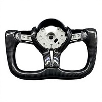 Volant en fibre de carbone à fond plat de haute qualité pour BM/W E92 E93 E60 E61, vente directe d'accessoires