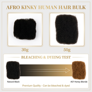 Cabello Brasileño Afro Kinky de Boutique, Pre-estirado, para Trenzas y Reparación de <span class=keywords><strong>Rastas</strong></span>, Calidad 10A, 50g, EE. UU., Nigeria, Sudáfrica - Product Image 4