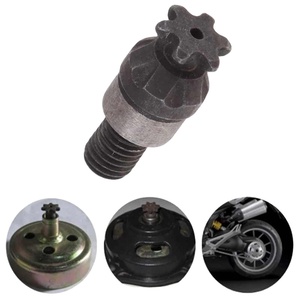 <span class=keywords><strong>Mini</strong></span> Pocket <span class=keywords><strong>Bike</strong></span>, pignon avant de haute qualité et durable, 6 dents, pièces d'engrenage pour chaîne 25H, moteur 47cc 49cc - Product Image 2