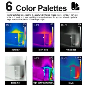 กล้องถ่ายภาพความร้อนอินฟราเรดกลางแจ้ง Mileseey TR120E ปี 2026 พร้อมพาเลทสี 6 สี ความละเอียดความร้อน 10800 รุ่น TR120E 6 สี - Product Image 2