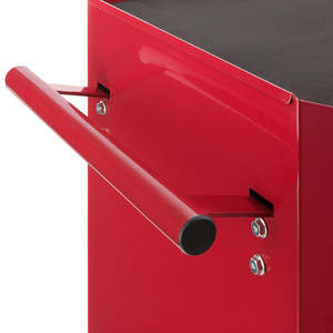 Red 5 Drawers Carbon Steel <strong>Tool</strong> Cabinet/ <strong>Tool</strong> <strong>Box</strong>/<strong>Tool</strong> Trolley <strong>on</strong> <strong>Wheel</strong> with Handle for Workshop Garage Automotive Storage - Product Image 6