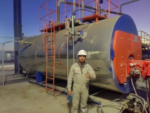 Chaudière à vapeur industrielle automatique à combustion diesel et <span class=keywords><strong>gaz</strong></span> naturel WNS <span class=keywords><strong>de</strong></span> 1 à 35 tonnes - Product Image 6