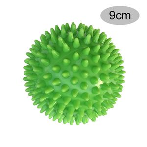 ลูกบอลนวดแบบแข็งมีหนามทำจาก PVC ขนาด9ซม. สำหรับทำกายภาพบำบัด - Product Image 1
