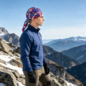 Doo Rags para Hombre, Gorro Tipo Skull Cap, Absorbente de Sudor, Refrescante y Transpirable, Forro para Casco, para Ciclismo, Motociclismo, Running, Bandana - Product Image 4