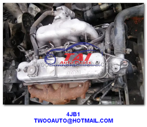 เครื่องยนต์ดีเซล 4JB1 4JB1T มือสองคุณภาพสูง สำหรับรถบรรทุก 4 สูบ พร้อมใช้งาน - Product Image 2