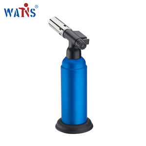 Torcia a Gas Ricaricabile con Logo Personalizzato, Valvola di Ricarica Butano, Fiamma Colorata, Accendino per Chef BBQ - Product Image 3