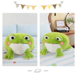 Peluche di Rana Paffuta Personalizzata all'Ingrosso, Morbido Pupazzo di Rana Imbottito per Negozi di Regali, Mascotte Promozionale Personalizzata per l'Esportazione - Product Image 6