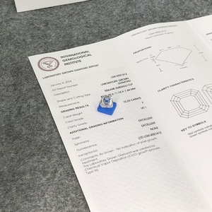 IGI CVDF VS1アッシャーカット10.23CTラボ成長ダイヤモンドを出荷する準備ができているカスタムジュエリー - Product Image 5