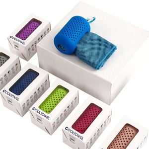 Yoga Fitness Custom Cooling Towel Promotional <b>Gift</b> Set with Logo for Events - Product Image 4