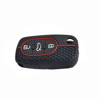 Étui de protection en silicone pour clé de voiture à 3 boutons, compatible avec Audi A2 A3 S3 A4 S4 A6 S6 RS6 A8 TT, accessoires de protection pour clé