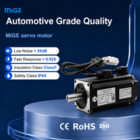Moteur servo AC MIGE 1.2A 3000 tr/min 200W 60mm à faible bruit pour la fabrication textile, moteur servo étanche