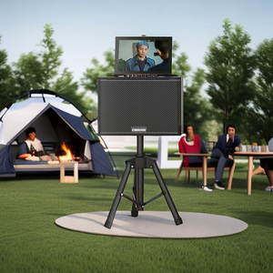 ลำโพงไร้สายสีดำระดับมืออาชีพ ลดราคาพิเศษ ชุดเครื่องเสียงคาราโอเกะพกพา ให้ประสบการณ์การร้อง<span class=keywords><strong>เพลง</strong></span>สุดยอด - Product Image 5