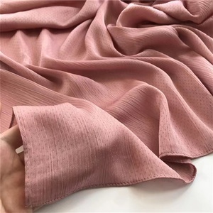Zifeng OEM Hijab Soie De Medine scialle musulmano personalizzato in seta plissettata foulard in raso Hijab - Product Image 5