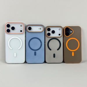 Housses magnétiques pour téléphone portable pour I Phone 17 Pro Max <span class=keywords><strong>Ipone</strong></span> 15 Pro Max Matte Skin Feel Frosted Custom Mobile case Custom Design - Product Image 3