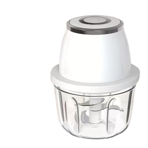 Mesin masak elektrik Mini portabel, penggiling daging otomatis daya tinggi, pengocok bawang putih bertenaga baterai baru - Product Image 1