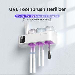 Esterilizador de Cepillos de Dientes Automático Inteligente Portátil Más Vendido con Función de Luz Nocturna y Programa de Blanqueamiento Dental - Product Image 2
