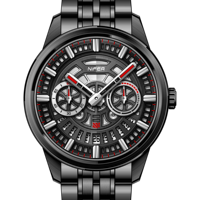 Nouvelle conception pratique, montre mécanique à plusieurs étages, apparence élégante et tendance, montre mécanique durable et étanche