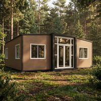 Maison conteneur modulable - Conception pliable et portable, installation rapide, couleurs personnalisables, utilisation extérieure