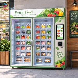 Distributeur automatique de produits frais OEM/ODM 24h/24 et 7j/7 avec stockage frigorifique, refroidissement par compresseur, écran tactile et SDK à distance - Product Image 3